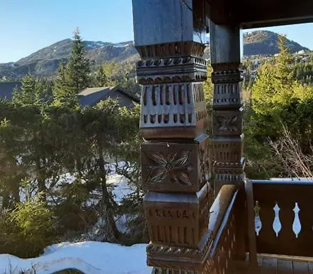 Ekte Hyttefolelse Pa Hébergement de vacances Lifjell